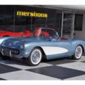 1956 Chevrolet Corvette - A/C, PS, PB, Arctic Blue Over Red, VERY Well Sorted!