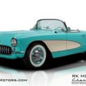 1956 Chevrolet Corvette  Cascade Green Convertible LS3 6.2L V8 4 Speed Automatic