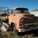 1956 Chevrolet Model 5700 2 ton flat bed truck, original