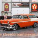 1956 Chevrolet Nomad  8417 Miles Orange and White Wagon 350 V8 Automatic