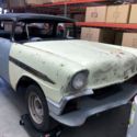 1956 CHEVROLET NOMAD STATION WAGON, BODY SHELL ON ORIGINAL ROLLING CHASSIS