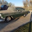 1956 chevy 150 barn find bel air 1957 1955 2 door post gasser sbc cool patina