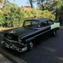 1956 CHEVY 210 2 DOOR CALIFORNA CAR, VERY SOLID.FRESH SBC. MUNCIE, NEW INTERIOR
