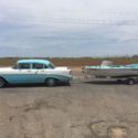 1956 Chevy 210 Sedan and matching 1958 Herter&#039;s Flying Fish boat