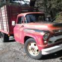 1956 Chevy 4400 1.5 ton dually flatbed No Reserve