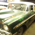 1956 CHEVY BELAIR 2 DOOR POST PERIOD CORRECT DRAG CAR 409 425HP MUNCIE 4 SPEED