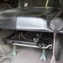 1956 chevy gasser race car  roller  no engine or transmission straight axle
