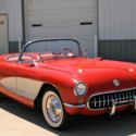 1956 CORVETTE 225HP DUAL QUAD VENETIAN RED