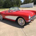 1956 Corvette 265 ci, 2Ã—4 Barrel carbs, 4 Speed