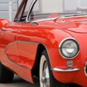 1956 CORVETTE VENETIAN RED ON RED MAXILLARY HARD TOP NICE