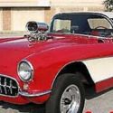 1956 Corvette with 350 and Weiand BDS Blower