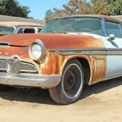 1956 DeSoto Firedome Coupe Blue Seville