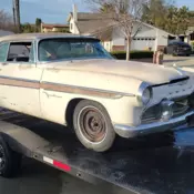 1956 DeSoto Firedome White