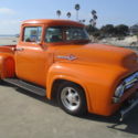 1956 Ford F-100 Big Window Shortbed Pickup,2&#034; chop,302,NO RUST,DRIVE ANYWHERE