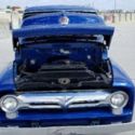 1956 Ford F-100 Custom 28728 Miles Blue  350CI V8 Automatic