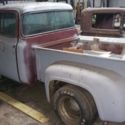 1956 ford f100, big window, project car