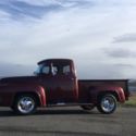 1956 Ford F100, custom, A/C, Overdrive transmission, air ride,