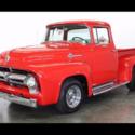 1956 Ford F100 Custom Cab Big Window Short Bed Disc Brakes Frame Off Restoration
