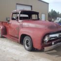 1956 FORD F100 PICKUP HOT RAT ROD FIRE DAMAGE SOLID NAVADA PROJECT TRUCK 1932