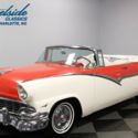 1956 Ford Fairlane 500 Sunliner 14680 Miles Coral Red Convertible 312 V8 3 Speed