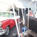 1956 ford fairlane  red and white was green Calif, car
