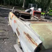 1956 Ford Fairlane Retractable Convertible White