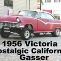 1956 Ford Fairlane Victoria Hardtop Gasser Hot Rod Nostalgic California Chevy