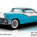 1956 Ford Fairlane Victoria Peacock Blue Hardtop 292 V8