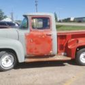 1956 FORD PICKUP  F 1 SHORT BOX HALF TON V-8