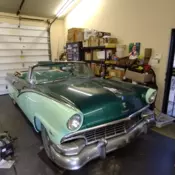 1956  Ford Sunliner Project