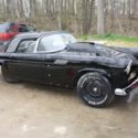 1956 ford t-bird, hot rod, rat, body off restore,  hard top convertible,