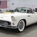 1956 Ford Thunderbird  42071 Miles White Convertible 312ci V8 Automatic