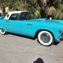 1956 Ford Thunderbird, 77,100 miles in clean condition and runs good.