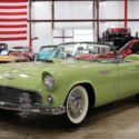 1956 Ford Thunderbird  88736 Miles Green Convertible 312ci V8 Automatic