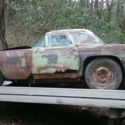 1956 Ford Thunderbird Convertible Green RWD Automatic