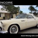 1956 Ford Thunderbird Hard Top 24152 Miles Colonial White Roadster 312 V8 Automa