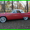1956 Ford Thunderbird Hardtop Convertible Auto 3 Speed 57k Original Miles V8