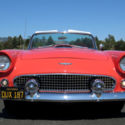 1956 Ford Thunderbird ------ Restored California Car ------ Rare Fiesta Red ----
