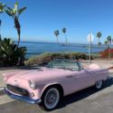 1956 Ford Thunderbird Roadster~ 2 Tops Playboy Video Car! CA BLK Plt-PWR WDW