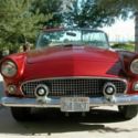 1956 Ford Thunderbird - Start Summer With This Gorgeous Fiesta Red 1956 T-Bird