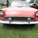 1956 FORD THUNDERBIRD - V8 - FIESTA RED & WHITE - OLDER RESTORATION - NICE !