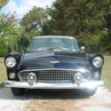 1956 FORD THUNDERBIRD *WELL OPTIONED*BLACK*ORIGINAL CALIFORNIA CAR*SUPER NICE*