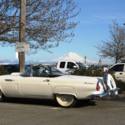 1956 Ford Thunderbird White Roadster 312 3 Speed with Overdrive Great driver car
