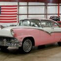 1956 Ford Victoria  15868 Miles Pink/White Coupe 390ci V8 3-On The Tree