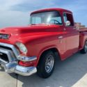 1956 GMC 100 2 DR TRUCK 3,450 Miles Red  317C.I, V8 3 Speed Manual