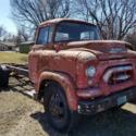 1956 GMC COE  Red