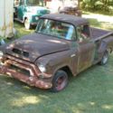 1956 GMC short bed pickup, 1/2 ton