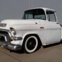1956 GMC SHORTBED STEPSIDE TRUCK .. DELUXE BIG WINDOW CAB LIKE CHEVY 1955 1957