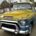 1956 GMC V8 HYDRAMATIC big back window POWER BRAKES deluxe trim