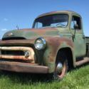 1956 international s-100 short box truck barnfind patina hot rod